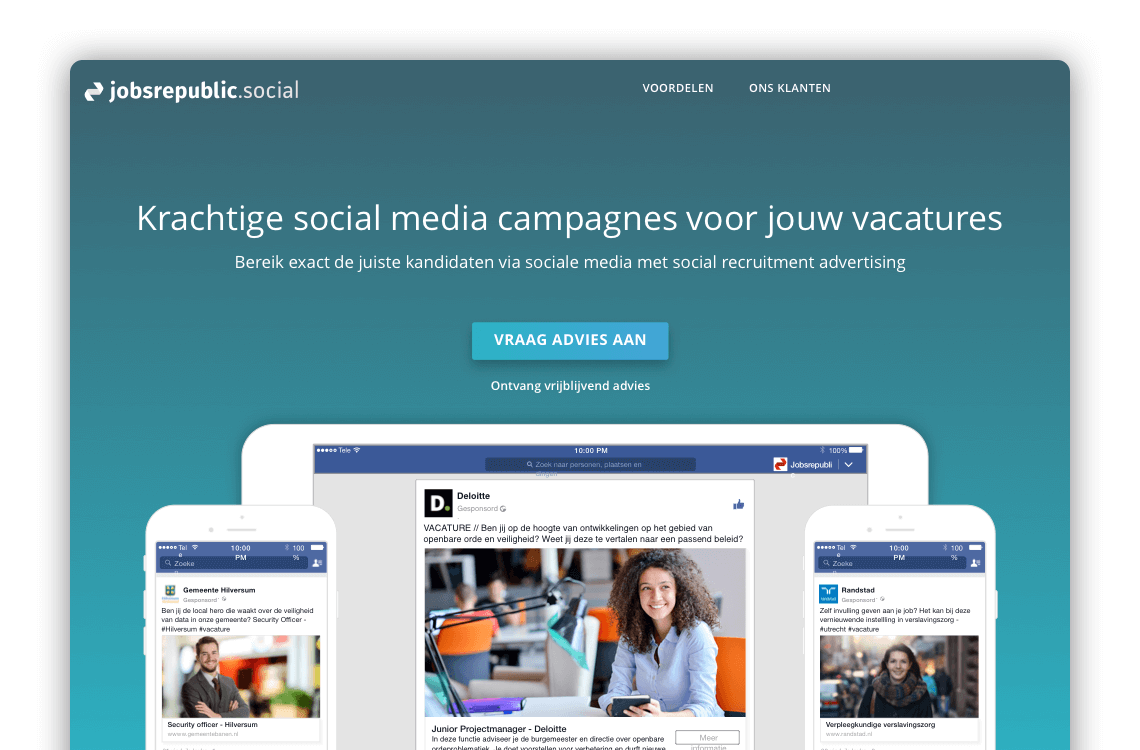 Jobrespublic.social Landing page